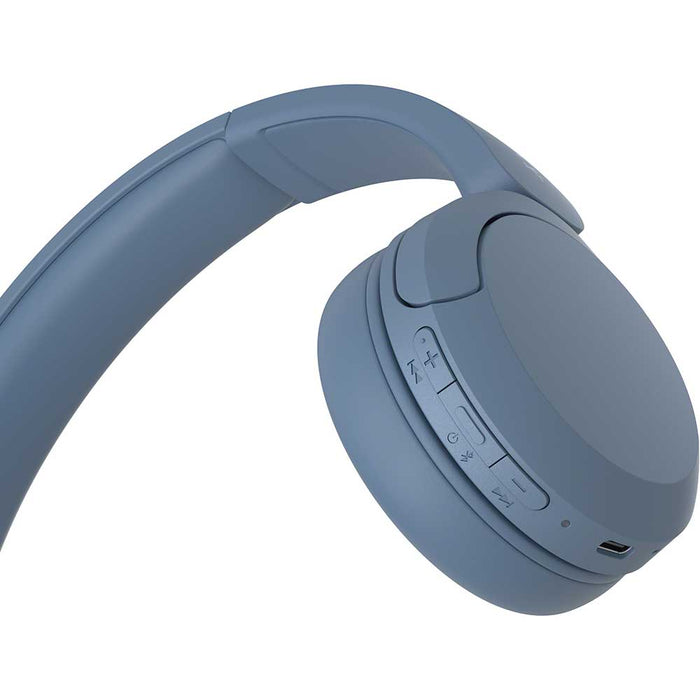 Casti SONY WH-CH520L, Bluetooth, On-Ear, Microfon, albastru WALTI