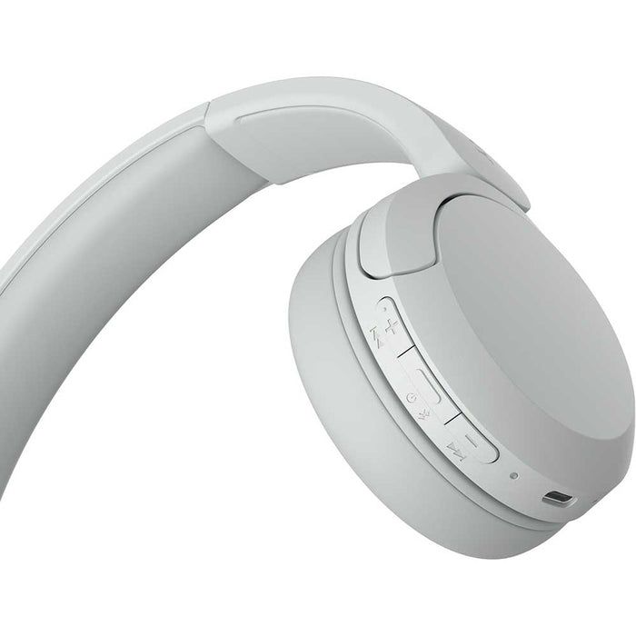 Casti SONY WH-CH520W, Bluetooth, On-Ear, Microfon, alb WALTI