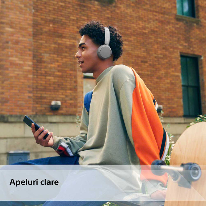Casti SONY WH-CH520W, Bluetooth, On-Ear, Microfon, alb WALTI