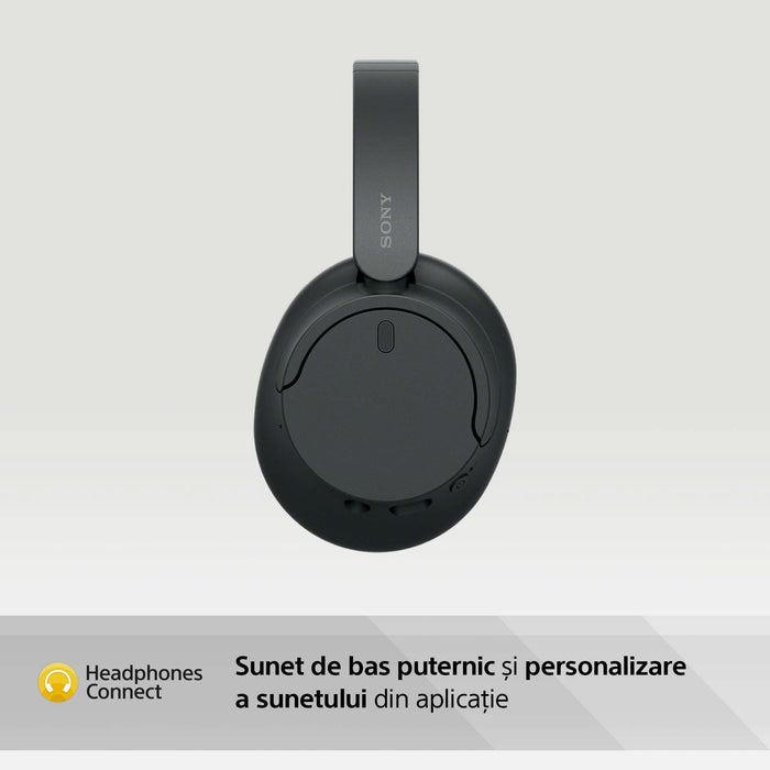 Casti SONY WH-CH720NB, Bluetooth, Over-Ear, Microfon, Noise Cancelling, negru WALTI