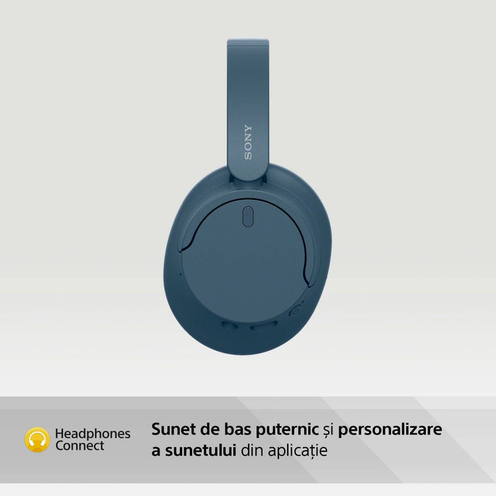 Casti SONY WH-CH720NL, Bluetooth, Over-Ear, Microfon, Noise Cancelling, albastru WALTI