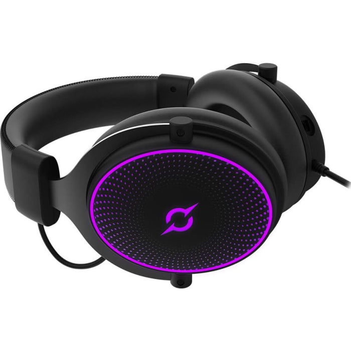 Casti Gaming AQIRYS Carina, 7.1 surround, USB, negru WALTI
