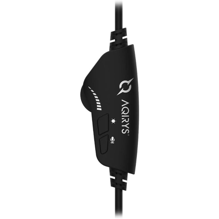 Casti Gaming AQIRYS Carina, 7.1 surround, USB, negru WALTI