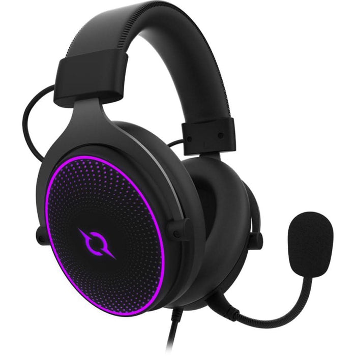Casti Gaming AQIRYS Carina, 7.1 surround, USB, negru WALTI