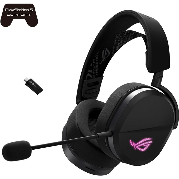 Casti Gaming Wireless ASUS Rog Pelta, stereo, multiplatforma, negru WALTI