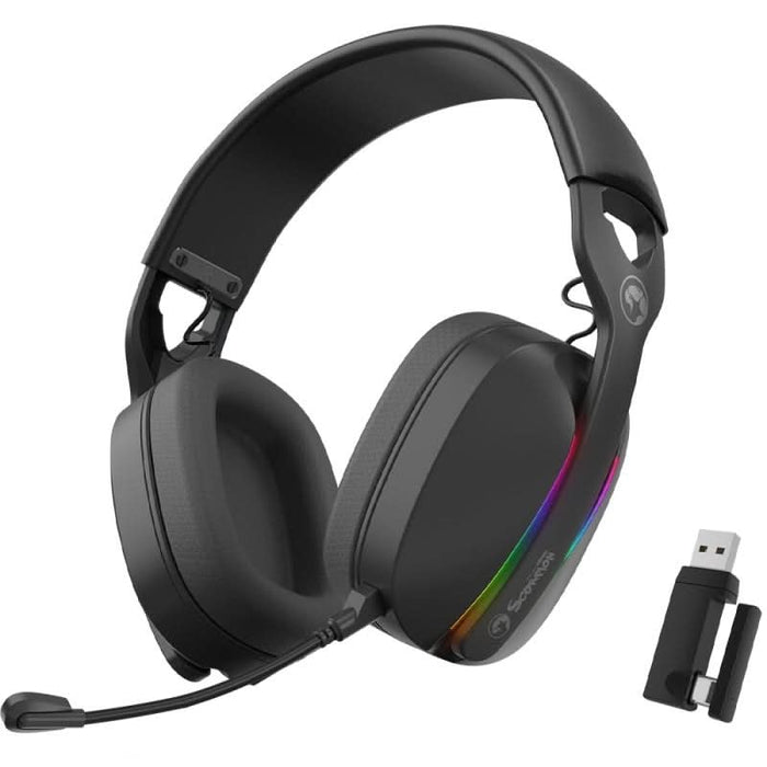 Casti Gaming Wireless MARVO HG9086W, stereo, multiplatforma, negru WALTI