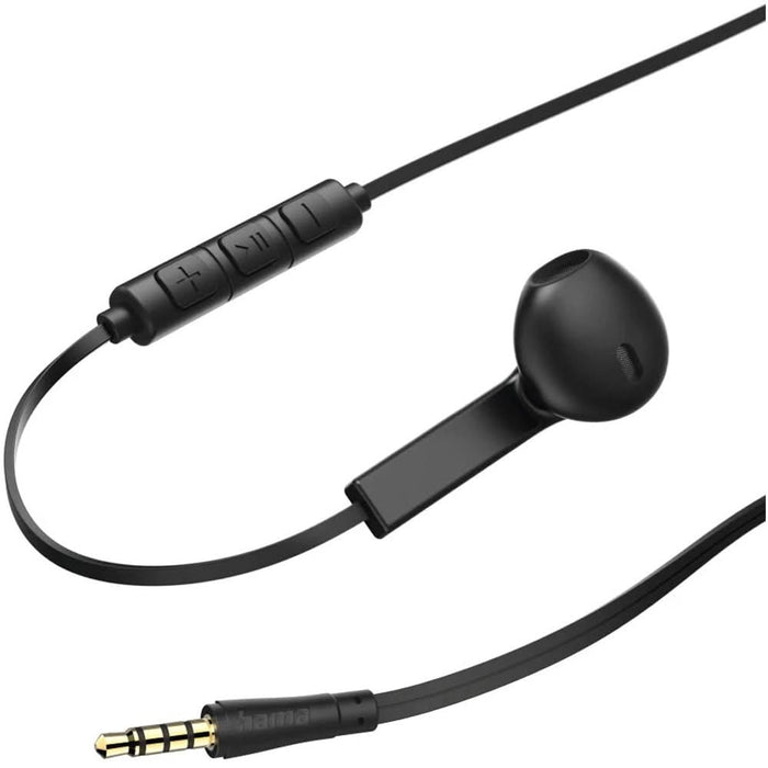 Casti HAMA Advance, Cu Fir, In-Ear, Microfon, negru WALTI