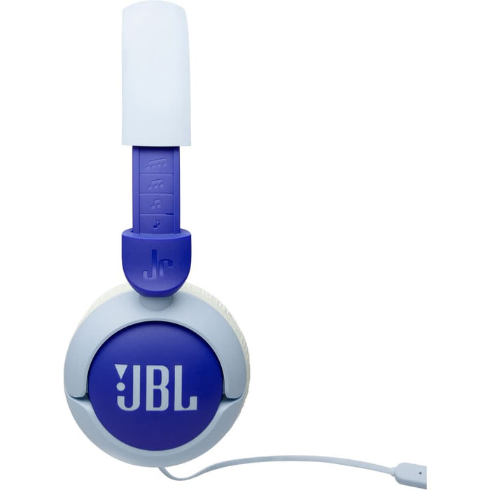 Casti pentru copii JBL JR320, On-ear, Microfon, albastru WALTI