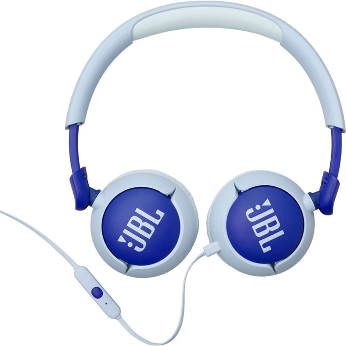 Casti pentru copii JBL JR320, On-ear, Microfon, albastru WALTI