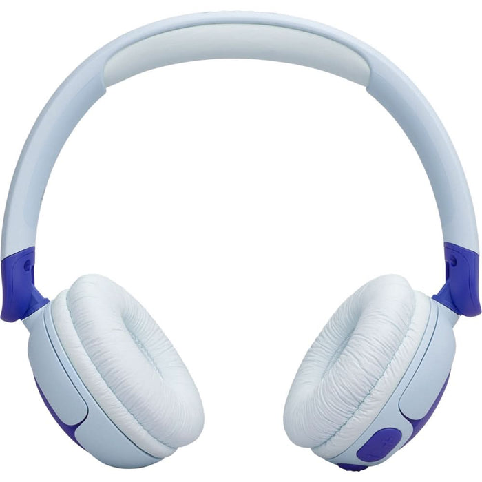 Casti pentru copii JBL JR320BT, Bluetooth, On-ear, Microfon, albastru WALTI