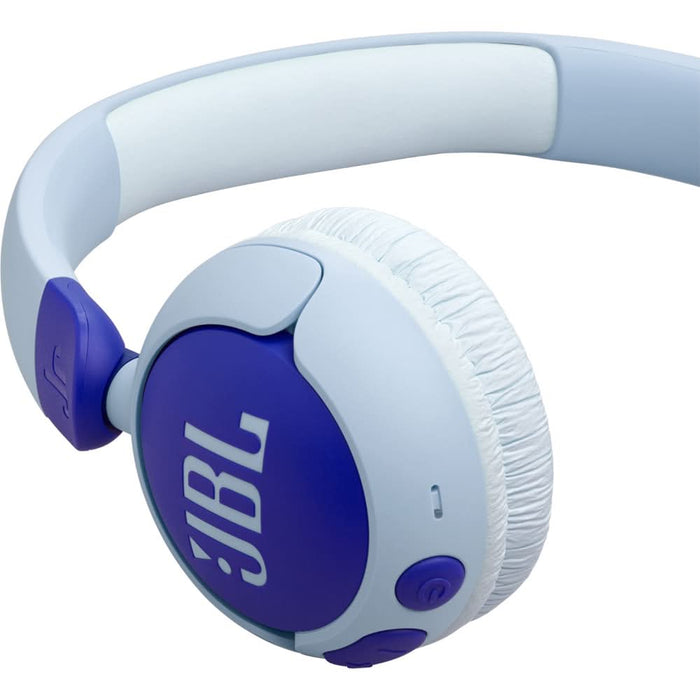 Casti pentru copii JBL JR320BT, Bluetooth, On-ear, Microfon, albastru WALTI