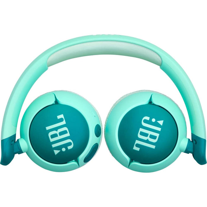 Casti pentru copii JBL JR320BT, Bluetooth, On-ear, Microfon, verde WALTI