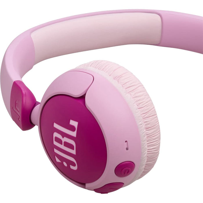 Casti pentru copii JBL JR320BT, Bluetooth, On-ear, Microfon, mov WALTI