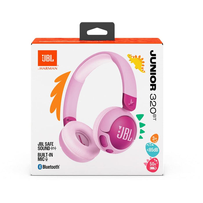 Casti pentru copii JBL JR320BT, Bluetooth, On-ear, Microfon, mov WALTI