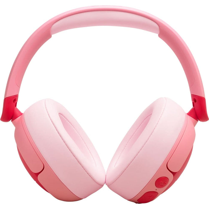 Casti pentru copii JBL JR470NC, Bluetooth, Over-ear, Microfon, Noise Cancelling, roz WALTI