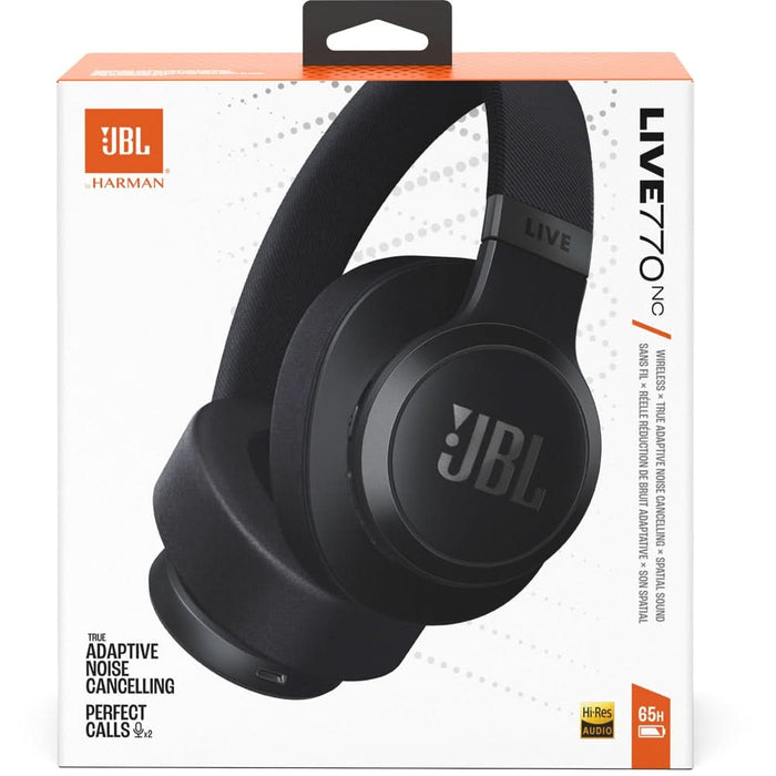 Casti JBL Live 770NC, Bluetooth, Over-ear, Microfon, Noise Cancelling, negru WALTI