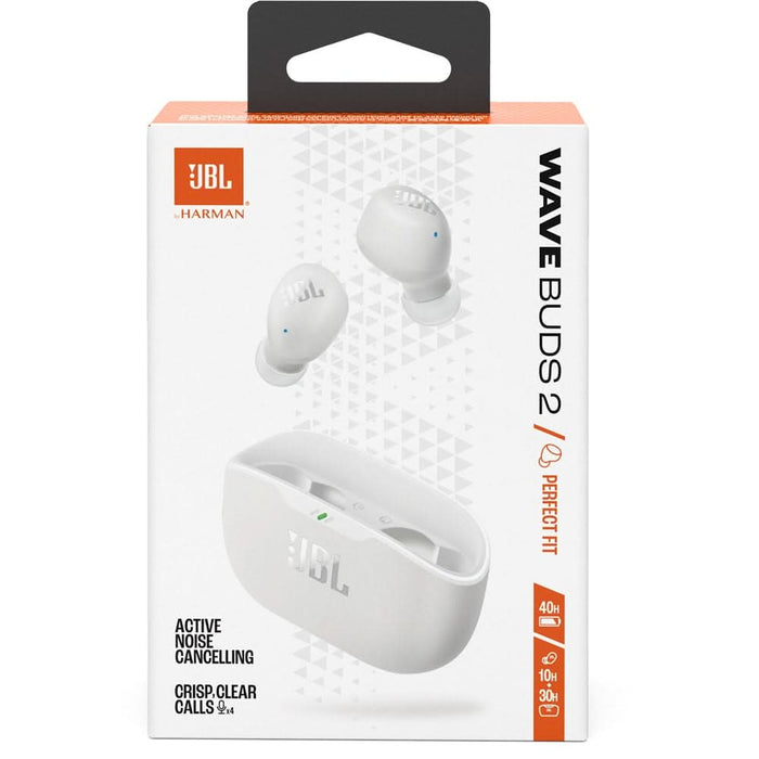 Casti JBL Vibe Buds 2, True Wireless, Bluetooth, In-Ear, Microfon, Noise Cancelling, alb WALTI