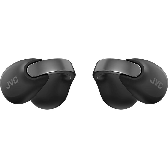 Casti JVC Nearphones HA-NP1T-B-U, True Wireless, Bluetooth, Open-ear, Microfon, negru WALTI