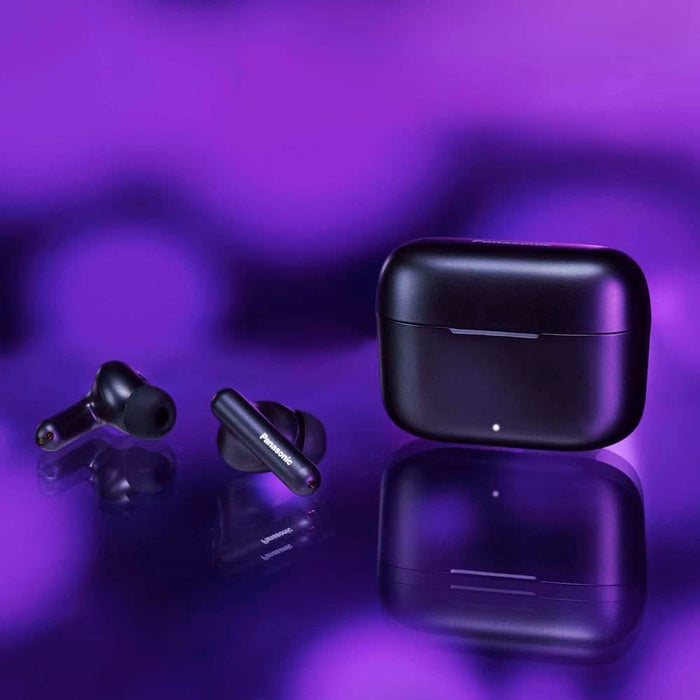 Casti PANASONIC RZ-B110WDE-K, True Wireless, Bluetooth, In-Ear, Microfon, negru WALTI
