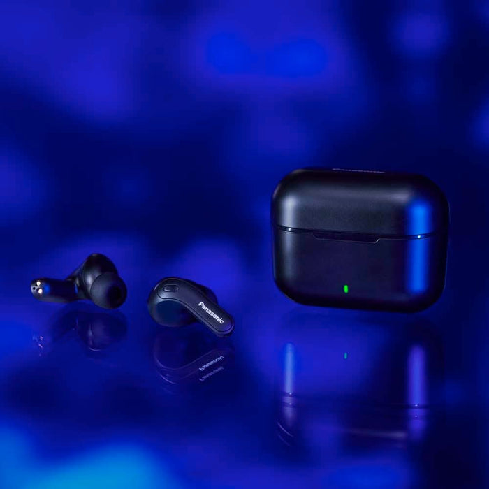 Casti PANASONIC RZ-B310WDE-K, True Wireless, Bluetooth, In-Ear, Microfon, Noise Canceling, negru WALTI