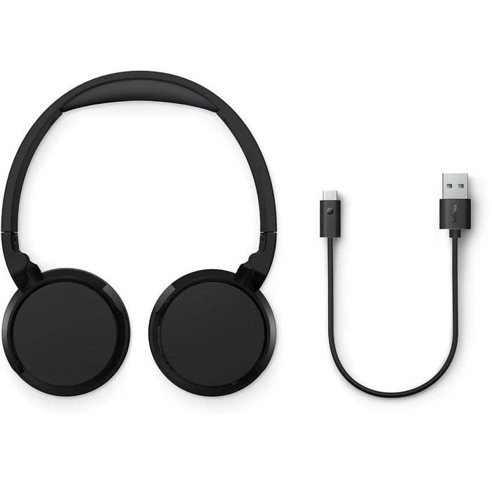 Casti PHILIPS TAH3209BK/00, Bluetooth, On-Ear, Microfon, negru WALTI