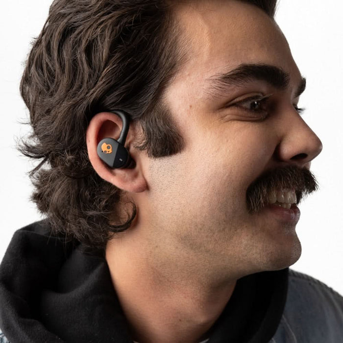 Casti SKULLCANDY Push Play Active S2PPW-S749, True Wireless, Bluetooth, In-Ear, Microfon, Black/Orange WALTI