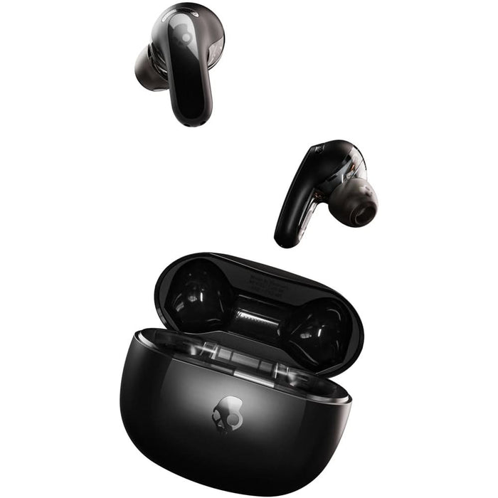 Casti SKULLCANDY Rail ANC S2IPW-P740, True Wireless, Bluetooth, In-Ear, Microfon, Noise Cancelling, Carcasa incarcare wireless, True Black WALTI