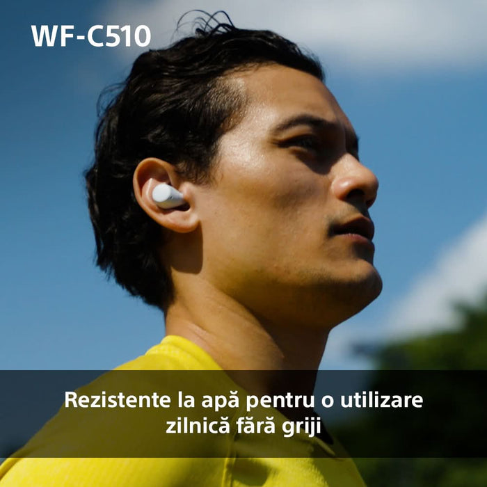 Casti SONY WF-C510, True Wireless, Bluetooth, In-ear, Microfon, Conexiune multipunct, negru WALTI