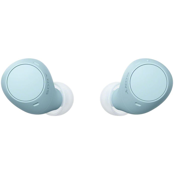 Casti SONY WF-C510, True Wireless, Bluetooth, In-ear, Microfon, Conexiune multipunct, albastru WALTI