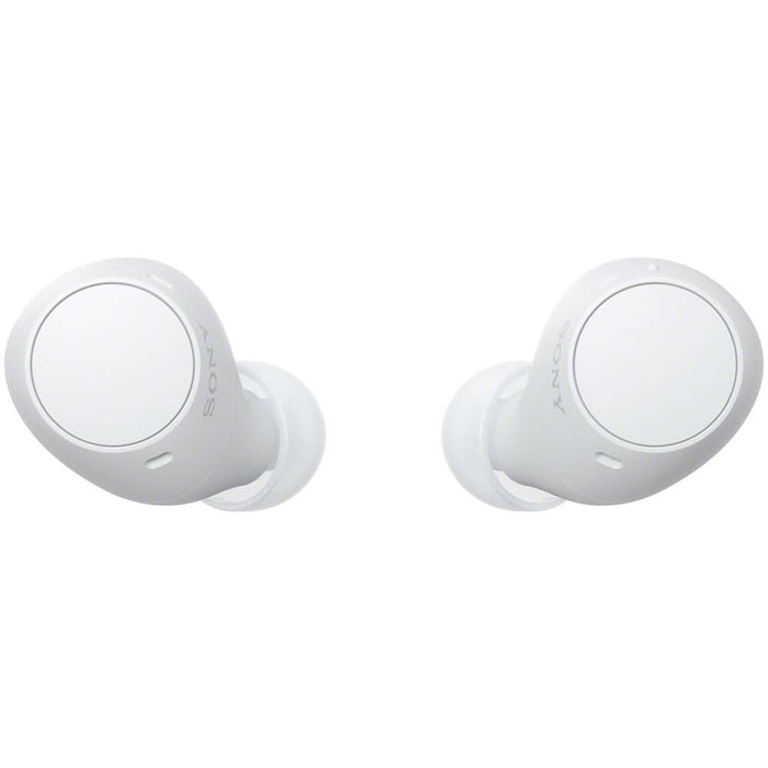 Casti SONY WF-C510, True Wireless, Bluetooth, In-ear, Microfon, Conexiune multipunct, alb WALTI