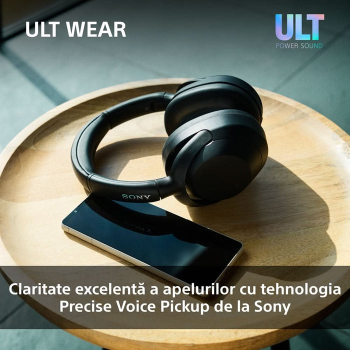 Casti SONY ULT WEAR WH-ULT900NB, Bluetooth, Over-ear, Microfon, Noise Cancelling, Black WALTI