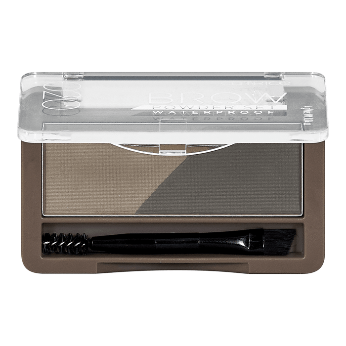 CATRICE Brow Powder set pudră pentru sprâncene 020 Ash Brown, 4 g WALTI