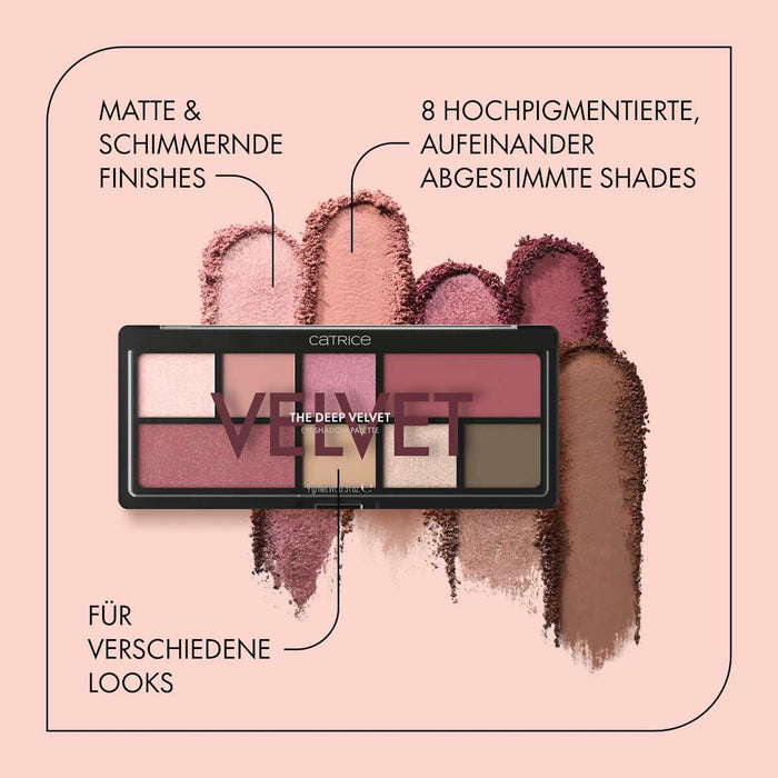 CATRICE Paleta fard ochi The Deep Velvet, 9 g WALTI