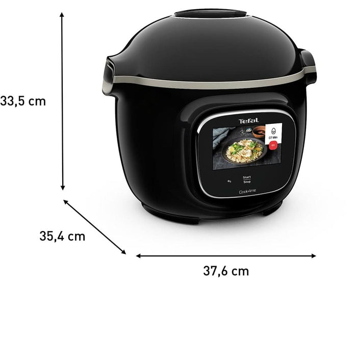 Multicooker TEFAL Cook4me Touch CY912831, 6l, 1600W, 13 programe, negru WALTI