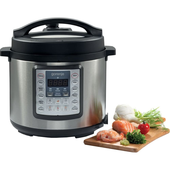 Multicooker GORENJE MC6MBK, 6l, 1000W, 15 programe, negru-argintiu WALTI