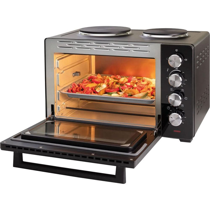 Cuptor electric GORENJE OM30GBX, 30l, 1500W, negru-argintiu WALTI
