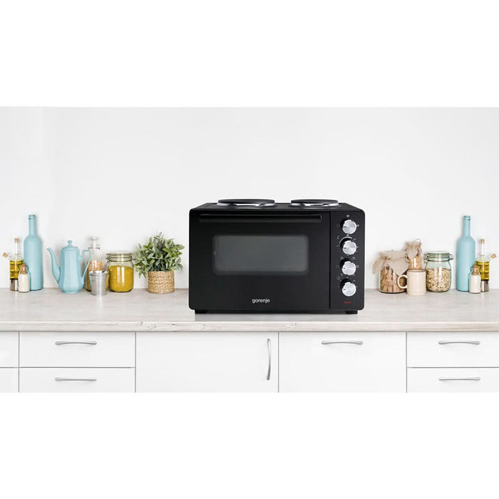 Cuptor electric GORENJE OM30GBX, 30l, 1500W, negru-argintiu WALTI