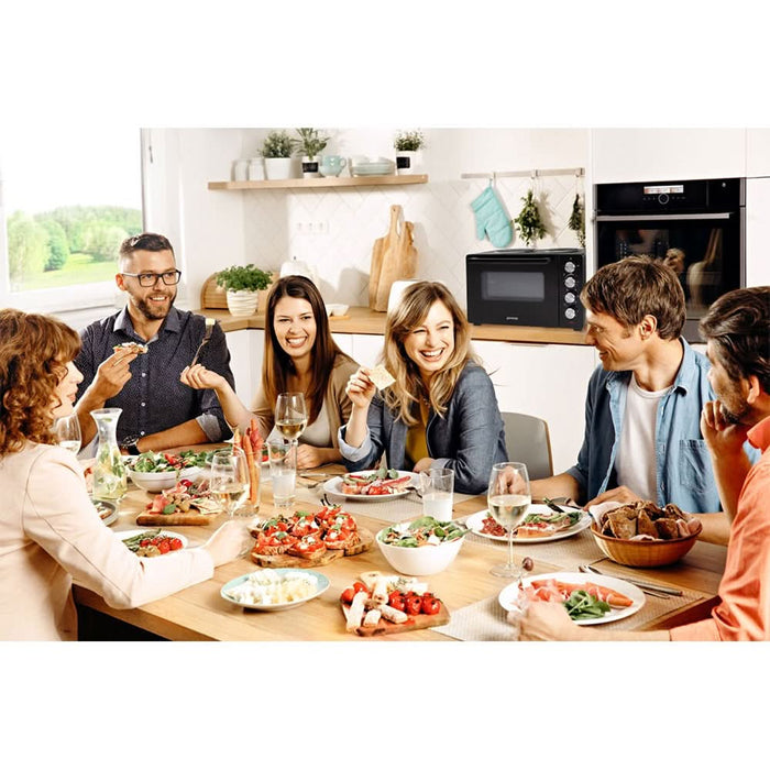 Cuptor electric GORENJE OM30GBX, 30l, 1500W, negru-argintiu WALTI