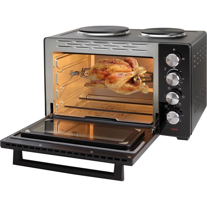 Cuptor electric GORENJE OM30GBX, 30l, 1500W, negru-argintiu WALTI