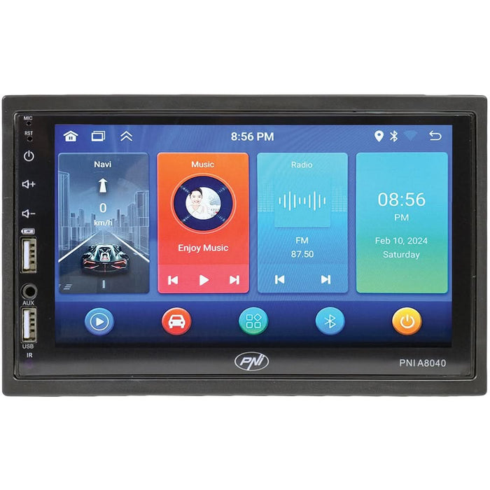 Player auto PNI A8040, Android 13, 4 x 25W, Bluetooth, USB, FM WALTI