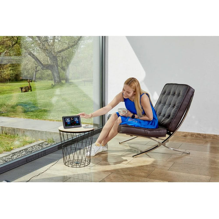 Statie meteo HAMA Premium, incarcare USB, negru WALTI