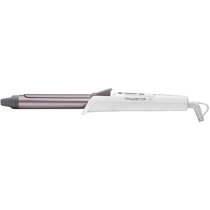 Ondulator ROWENTA Premium Care Precious Curls CF3460F0, 200 grade, invelis keratina, alb-roz WALTI