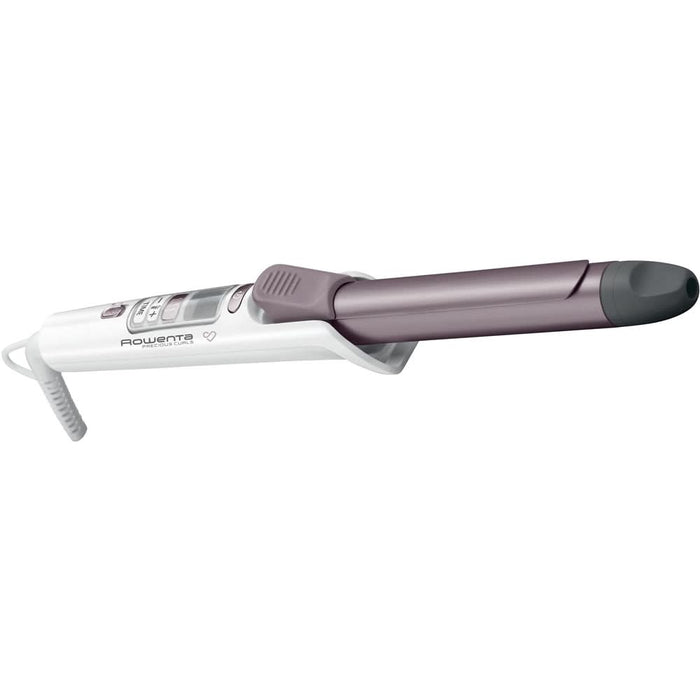Ondulator ROWENTA Premium Care Precious Curls CF3460F0, 200 grade, invelis keratina, alb-roz WALTI