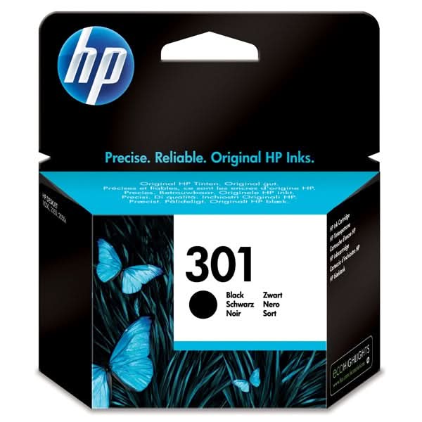 Cartus original HP 301 (CH561EE), negru WALTI