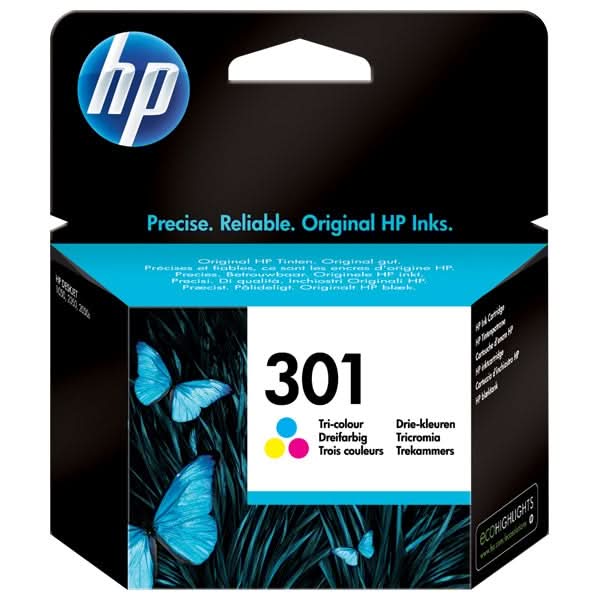 Cartus original HP 301 (CH562EE), tricolor WALTI