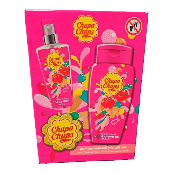 Chupa Chups Set de baie cadou cu aromă de căpșuni, 1 buc WALTI