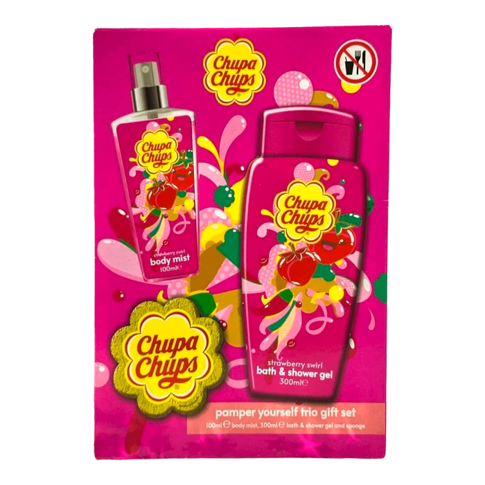 Chupa Chups Set de baie cadou cu aromă de căpșuni, 1 buc WALTI
