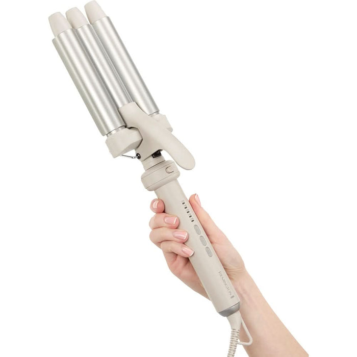 Trusa coafat Multistyler REMINGTON Trendology 5-in-1, 210 grade, invelis ceramic, bej WALTI