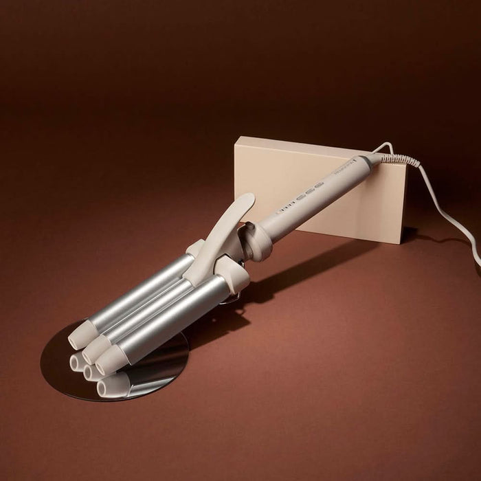 Trusa coafat Multistyler REMINGTON Trendology 5-in-1, 210 grade, invelis ceramic, bej WALTI