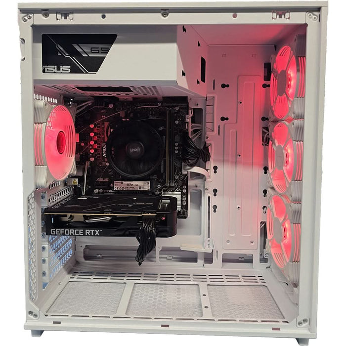 Sistem Desktop PC MYRIA STYLE V104 Powered by ASUS, AMD Ryzen 5 8400F pana la 4.7GHz, 16GB, SSD 1TB, NVIDIA GeForce RTX 5050 8GB, Ubuntu WALTI
